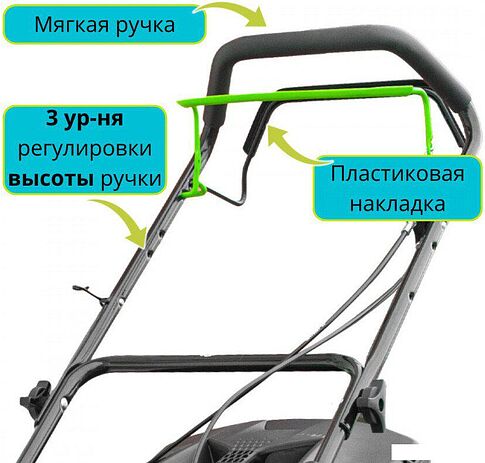 Газонокосилка Gardmann GML-465 SM