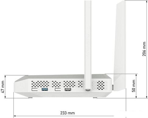 Wi-Fi роутер Keenetic Peak KN-2710