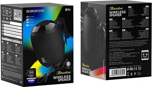 Беспроводная колонка Borofone BR6 (черный)