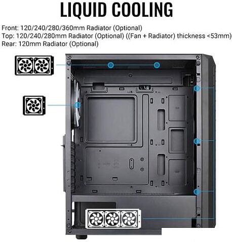 Корпус AeroCool Beam-G-BK-v1