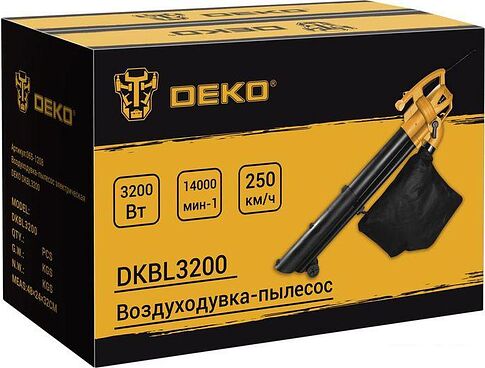 Ручная воздуходувка Deko DKBL3200 065-1208