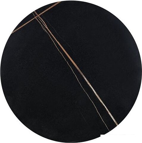 Журнальный столик Halmar Scalita (черный мрамор/черный/золотой)