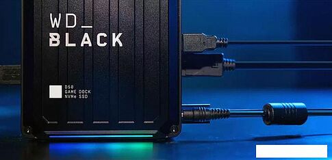Внешний накопитель WD Black D50 Game Dock NVMe 1TB WDBA3U0010BBK
