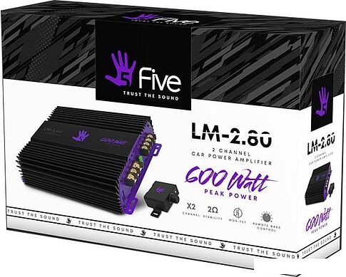 Автомобильный усилитель Five LM-2.80