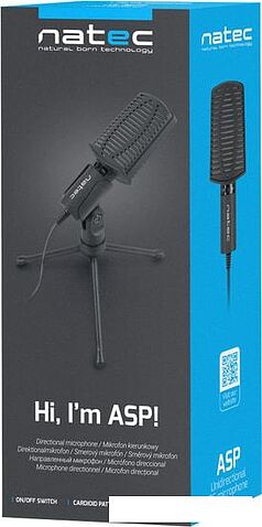 Микрофон Natec ASP