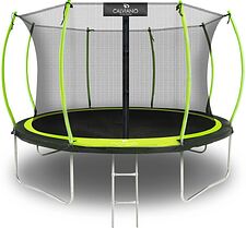 Батут Calviano Inside Master Green 374 см - 12ft (внутренняя сетка, с лестницей)