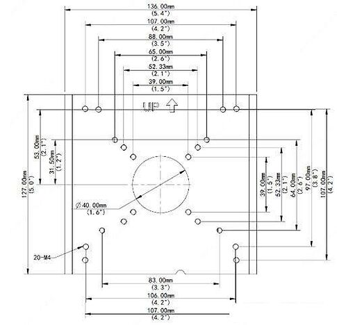 Кронштейн Uniview TR-UP06-C-IN