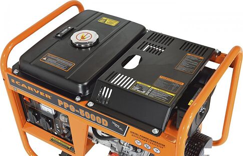 Дизельный генератор Carver PPG-5000D