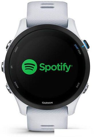 Умные часы Garmin Forerunner 255 Music 46 мм (белый камень)