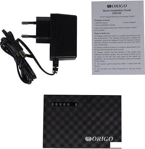 Неуправляемый коммутатор Origo OS2105/A1A