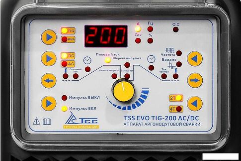 Сварочный инвертор ТСС TSS EVO TIG-200 AC/DC 035263