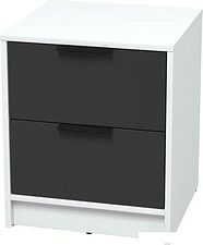 Комоды, тумбы Интерлиния Концепт КТ-ТК1-57 (антрацит/белый платинум)