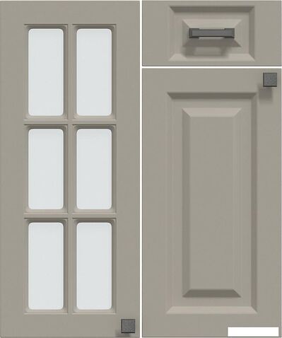 Готовая кухня Интерлиния Мила Деко 1.2x2.6 (керамика/мята/опал светлый)