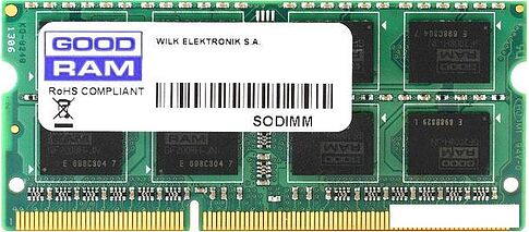 Оперативная память GOODRAM 2GB DDR3 SO-DIMM PC3-12800 [GR1600S3V64L11/2G]