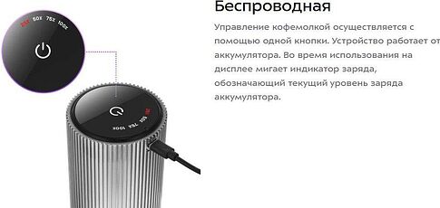 Электрическая кофемолка Kitfort KT-7485