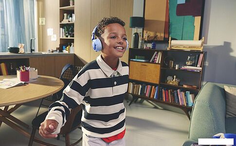Наушники JBL Junior 320BT (голубой)