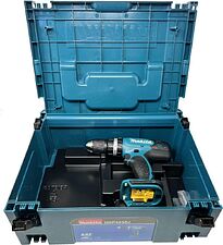 Ударная дрель-шуруповерт Makita DHP453ZJ (без АКБ, кейс) Ударная дрель-шуруповерт Makita DHP453ZJ (без АКБ, кейс)