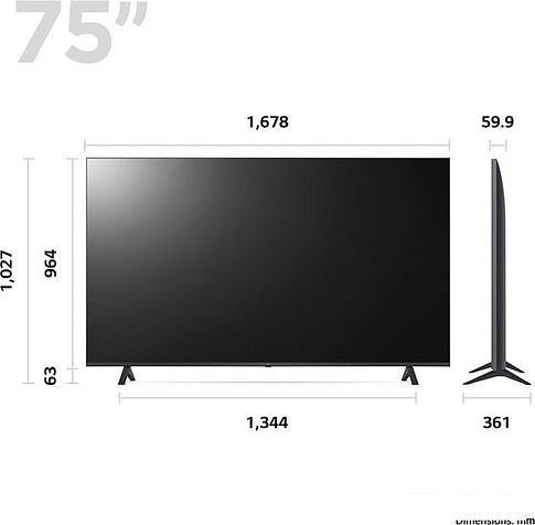 Телевизор LG UR78 75UR78001LJ