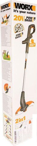 Триммер Worx WG157E.9 (без АКБ)