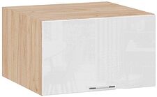 Шкаф навесной Трия Весна 1В6ГП (дуб крафт золотой/белый глянец) Шкаф навесной Трия Весна 1В6ГП (дуб крафт золотой/белый глянец)