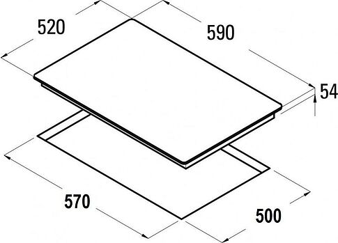 Варочная панель Schtoff IT4603 White