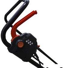 Барабанная газонокосилка Калибр ГКЭ-1200/32