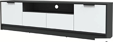 Тумба Интерлиния ТВ Концепт КТ-ТВ4-50 (белый платинум/антрацит)