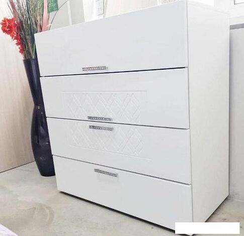 Комод Rinner Тиффани М23 (текстурный белый)