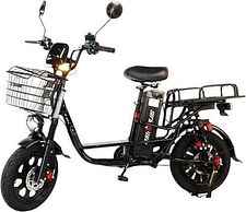 Электровелосипед AVM.Plus E-Alfa Fat (черный)