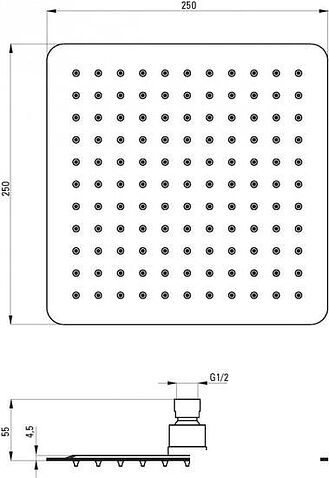 Душевая система  Deante BXYSX44T-5