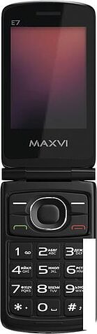 Кнопочный телефон Maxvi E7 (красный)