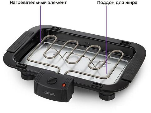 Электрогриль Kitfort KT-1698