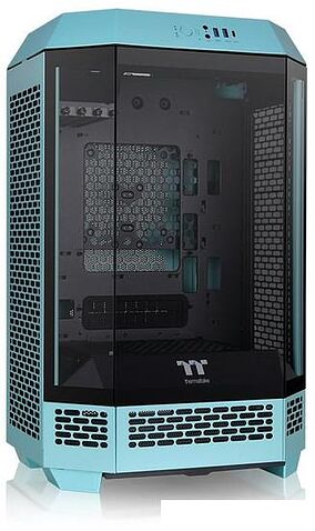 Корпус Thermaltake The Tower 300 Turquoise CA-1Y4-00SBWN-00