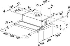 Кухонная вытяжка Franke Flexa FTC 532L GR/XS 315.0547.794 Кухонная вытяжка Franke Flexa FTC 532L GR/XS 315.0547.794