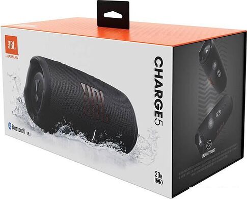 Беспроводная колонка JBL Charge 5 (черный)