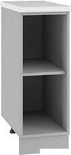 Шкаф напольный ДСВ Тренто С 300 правый (серый/серый)