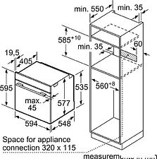 Электрический духовой шкаф Bosch Serie 8 HBG7764B1