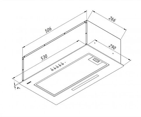 Кухонная вытяжка Akpo Mio Eco 60 WK-4 (белый)