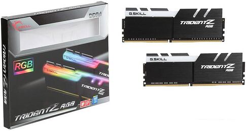 Оперативная память G.Skill Trident Z RGB 2x16GB DDR4 PC4-32000 F4-4400C19D-32GTZR