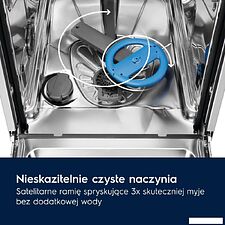 Встраиваемая посудомоечная машина Electrolux GlassCare 700 EEG88600W Встраиваемая посудомоечная машина Electrolux GlassCare 700 EEG88600W