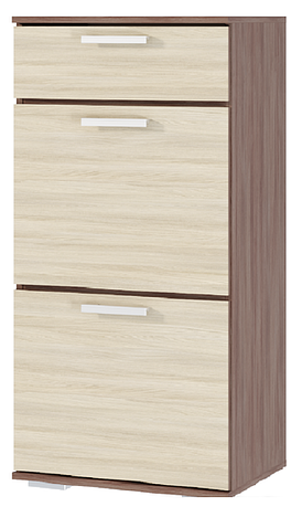 Тумба МебельЭра Ника ТВ500 высокая (ясень шимо)