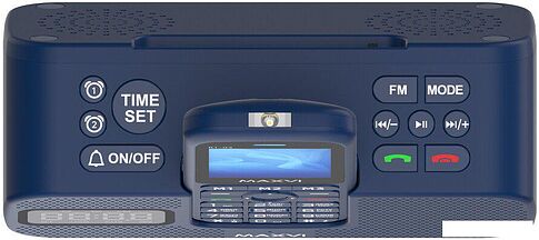 Кнопочный телефон Maxvi RT-03 (синий)