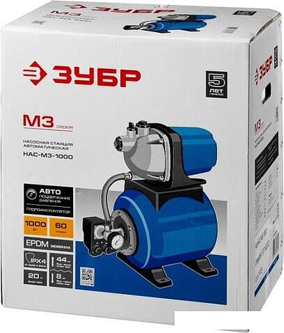 Насос Зубр НАС-М3-1000