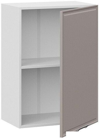 Шкаф навесной Трия Белладжио 1В5 (белый/софт капучино)