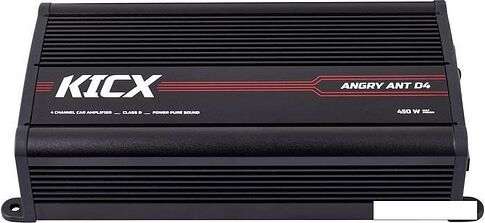 Автомобильный усилитель KICX Angry Ant D4