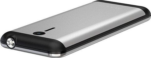 Кнопочный телефон Maxvi X10i (серебристый металлик)