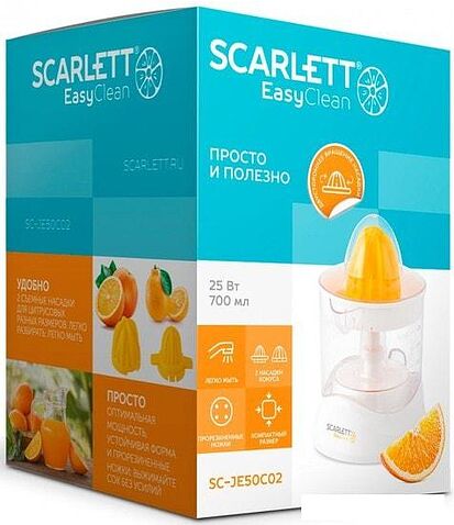 Соковыжималка Scarlett SC-JE50C02