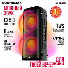 Патибокс Soundmax SM-MS4305
