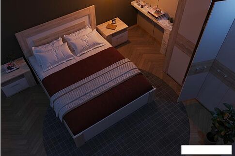 Тумба MyStar Вирджиния 100.1803/1 правый (дуб бонифаций-белый)