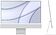 Моноблок Apple iMac M1 2021 24" MGTF3